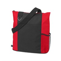 Blank Sport Tote Bag Black/Red