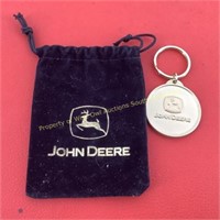 John Deere key chain and bag