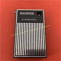 Raleigh Transistor Radio works