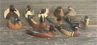 (11) Small Duck Figurines