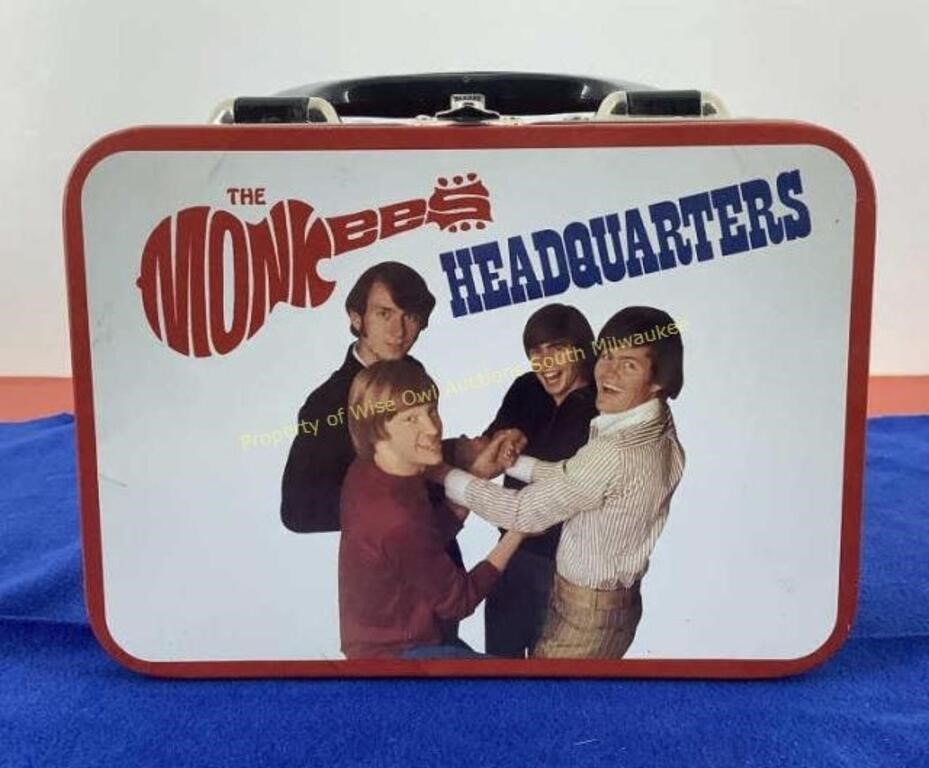 1998 Tin "The Monkees" lunch box