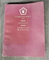 Chrysler's TC Service Manual