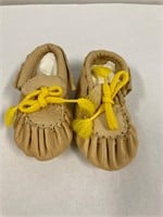 Leather child’s moccasin