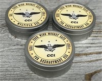 (3) CCI Musket Caps