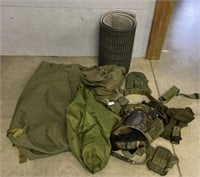 Duffel Bag W/ Military Gear