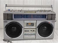 LASONIC BOOM BOX RADIO CASSETTE RECORDER