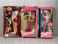 BARBIE BOXED DOLLS & STAR WARS BOXED DOLL