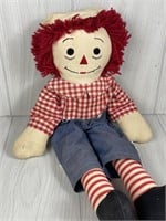 VINTAGE 24" RAGGEDY ANDY DOLL HAND CRAFTED