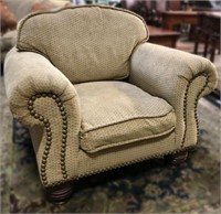 Lot #19 - Quality Overstuffed Armchair