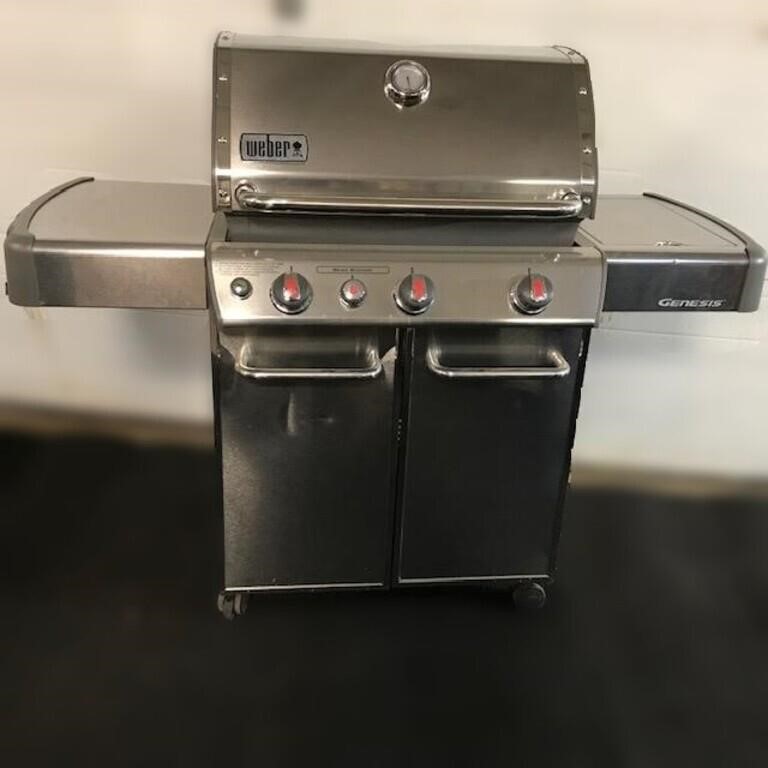 Lot #29 - Super Stainless Weber Genesis Grill