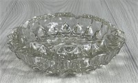 VINTAGE GLASS ASHTRAY EXC COND
