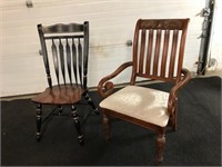 Lot #45 - Pair of  Decorative Side Chairs