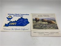 2 calendars one is 1997 first Lancaster