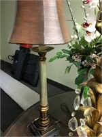 Lot #51 - Lot of  SIX Vintage Table Lamps & vase