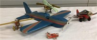 Antique Toy Airplane Collection