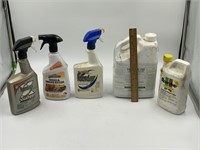 5 bottles grass and weed killer