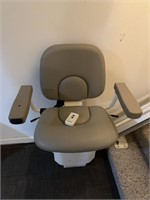 Medical lift chair for stairway 12 feet in track