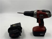 18 V battery operated skill drive drill with