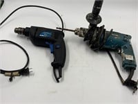 Makita electric drill and power glide 3/8