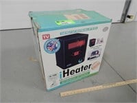 Infrared heater; we didn't remove it from the box