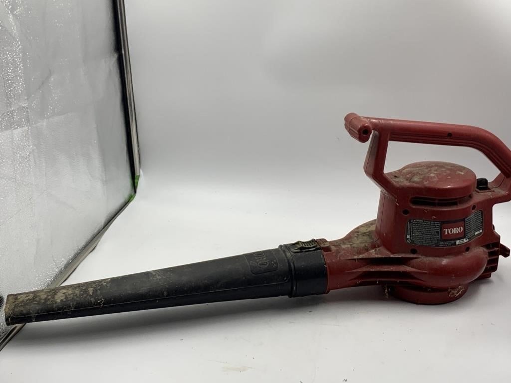 Toro power sweep leaf blower/electric untested