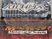-2 vinyl banners, Midwest motorcycle supply and