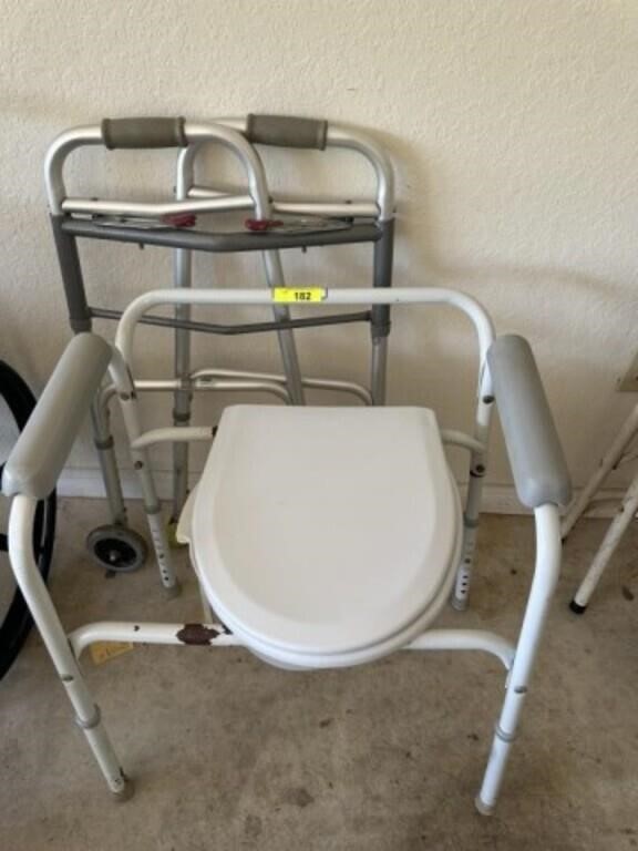 Potty chair & walker