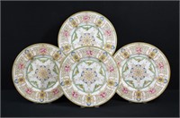 4pc Royal Worcester Plates 10.5"