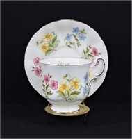 Paragon English Flower Tea Cup & Saucer