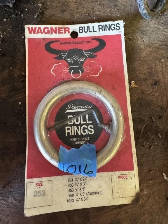 Wagner Bull Ring-New in package