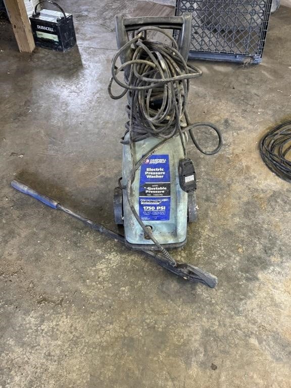 Campbell Hausfield Electric Pressure Washer-1750
