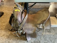 Old saddle