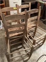 4 old chairs