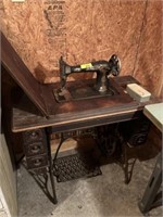 Old Singer treddle sewing machine