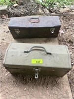 2 toolboxes w/contents