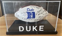 Duke Signed Football