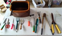 Gardening Tools & Basket