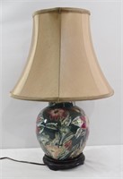 Vintage Chinese Porcelain Ginger Jar Lamp