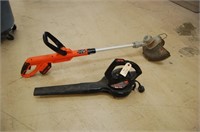 Toro Electric Power Sweep/ B&D 20V Weed Trimmer