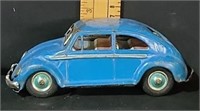 Vintage Japan VW beetle-blue