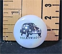 VW Beetle marble - white