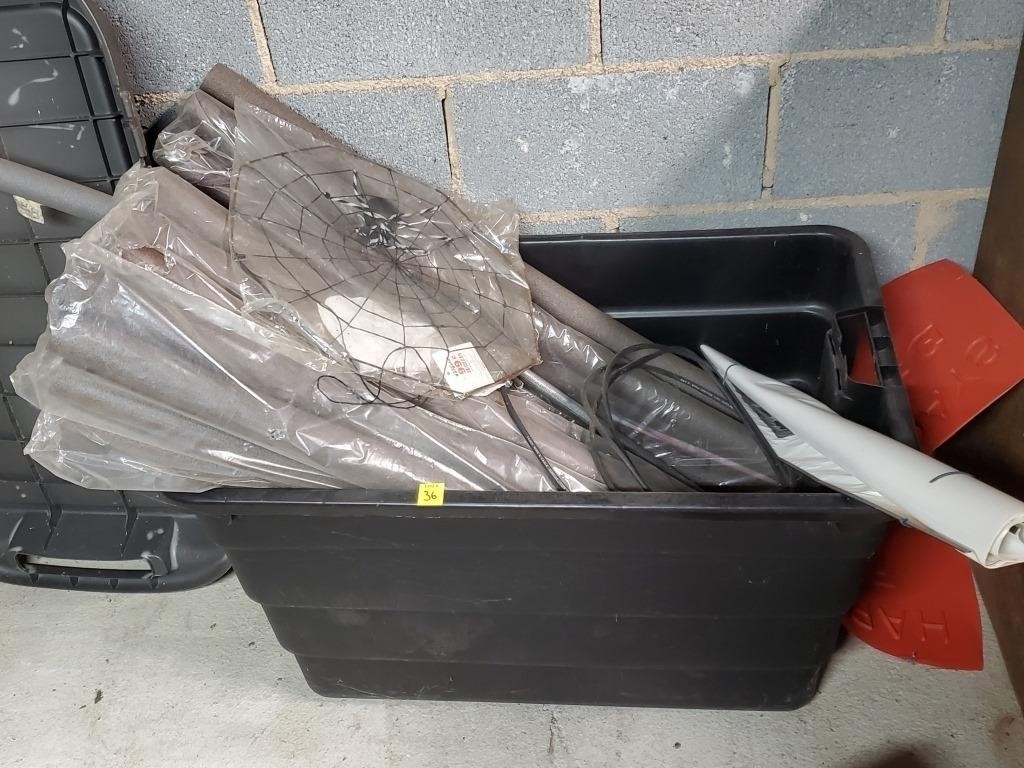 Tote of Tube Insulation
