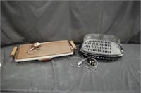 Electric Griddle & Hamilton Beach Electric Grill