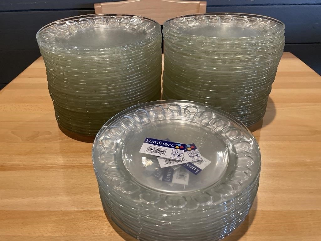 Luminarc Tempered Glass Scalloped Plates (72)