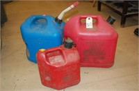 Kerosene & Gas Cans- 5 Gallon & 2 Gallon