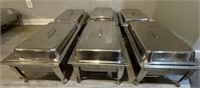 6 Chafing Dishes