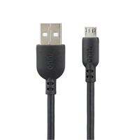 Onn. Micro-USB to USB Cable  10 Ft  Black
