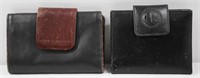 2 Pc Derek Alexander + Buxton Leather Wallet