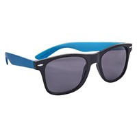Black/Blue Malibu Sunglasses