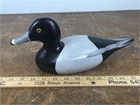 Dave Prier Signed Hand Painted Wood Duck